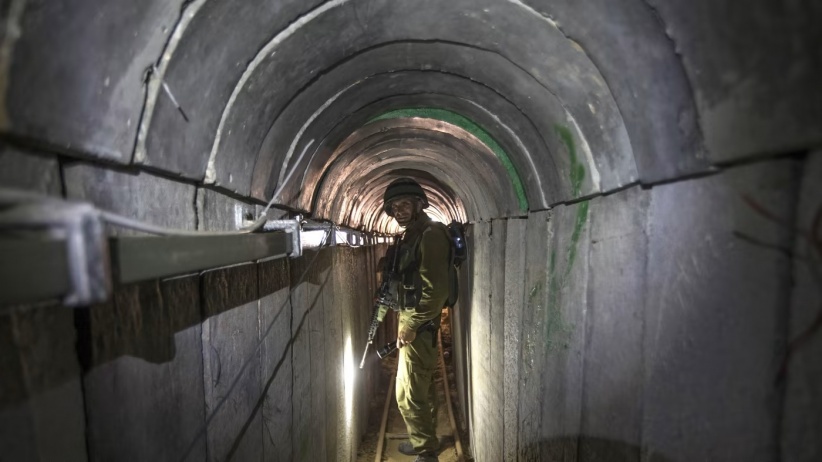 Israeli security officials estimate that the length of the tunnel network in Gaza may exceed 700 kilometers