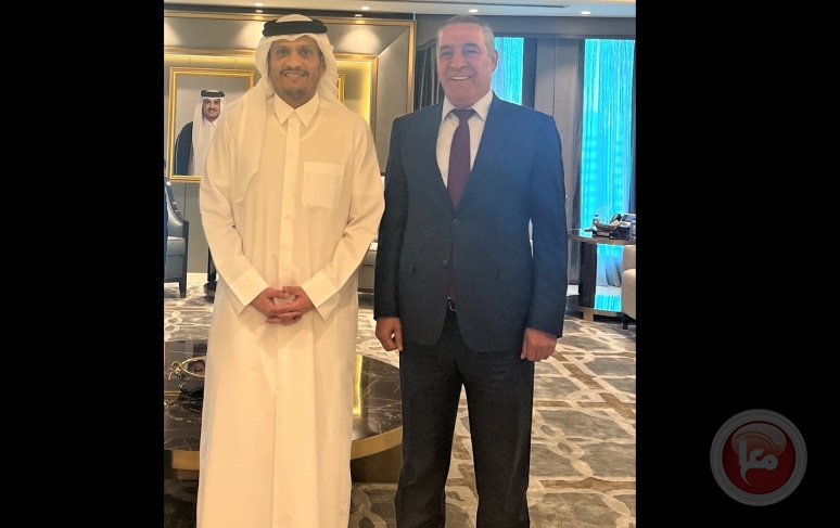 الشيخ يلتقي نائب رئيس الوزراء وزير الخارجية القطري