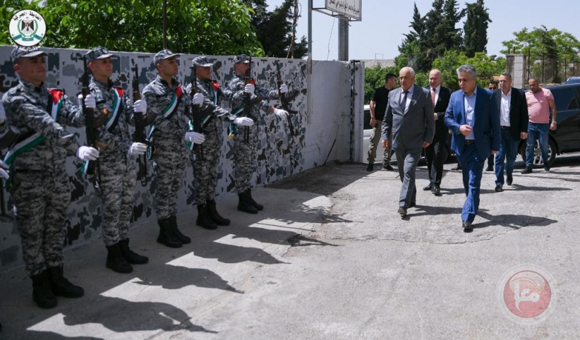 وزير الداخلية  يتفقد مقر الضابطة الجمركية في محافظة رام الله والبيرة وضواحي القدس 