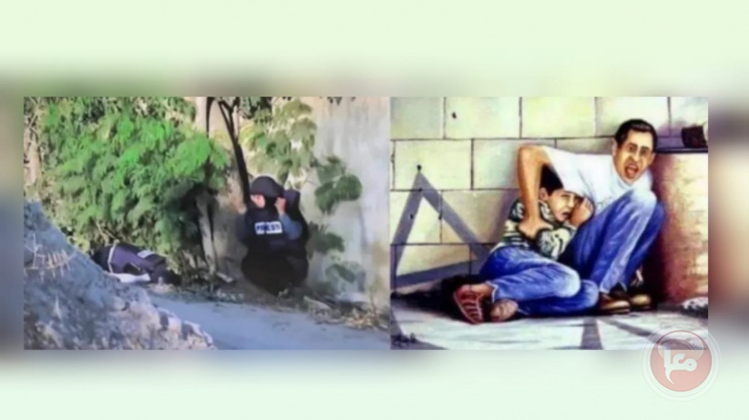 مشهد يتكرر بعد22 عاما- تداول صورة تقارن بين جريمة اغتيال أبو عاقلة والدرة