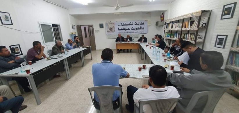 فعاليات مخيم الفوار تعقد اجتماعا لإحياء الذكرى 74 للنكبة