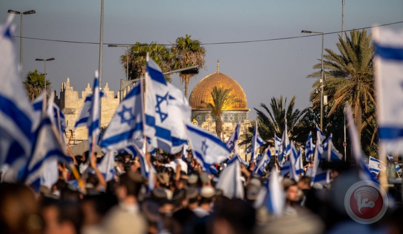 اسرائيل تقرر: &quot;مسيرة اعلام المستوطنين ستمر من باب العامود 