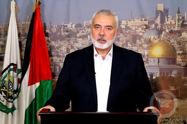 هنية: لن نناقش قضية الأسرى حتى نهاية الحرب