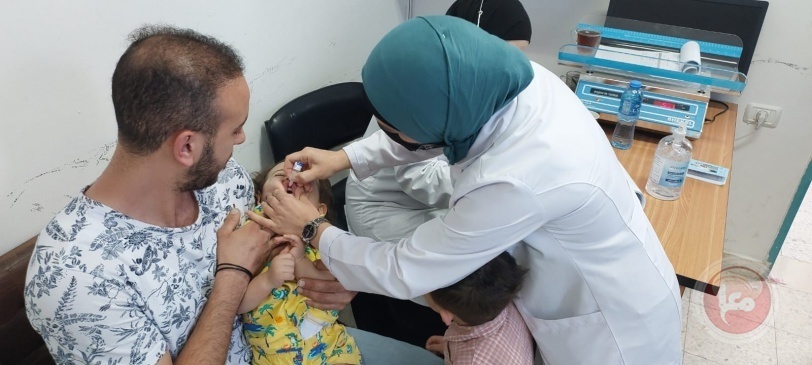 انتهاء الجولة الأولى من حملة التطعيم ضد شلل الأطفال في القدس وبيت لحم