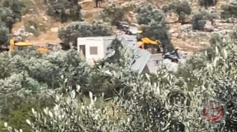 الاحتلال يهدم ثلاث غرف زراعية غرب سلفيت