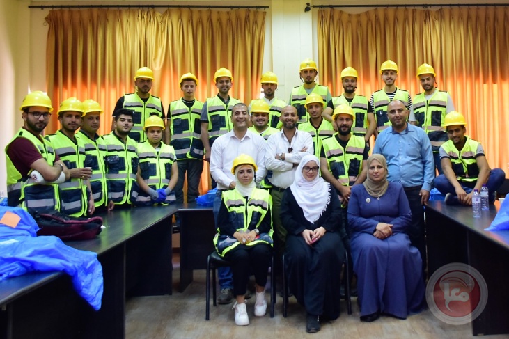 عقد إمتحان إعتماد مشرفي السلامة والصحة المهنية بجامعة بوليتكنك