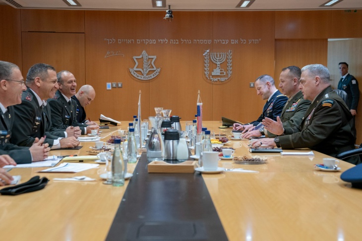 اجتماع عسكري رفيع المستوى بين إسرائيل وأميركا