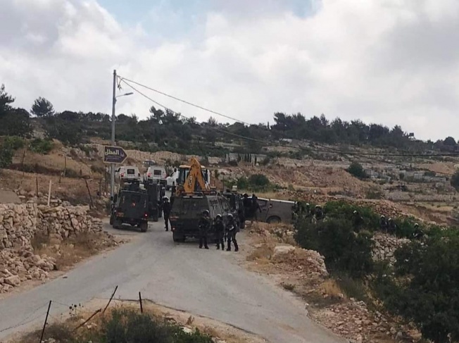 قوات الاحتلال تهدم 3 غرف زراعية غرب بيت لحم