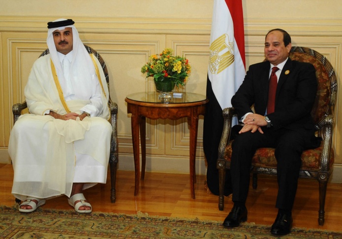 أمير قطر يبدأ زيارة إلى مصر الجمعة