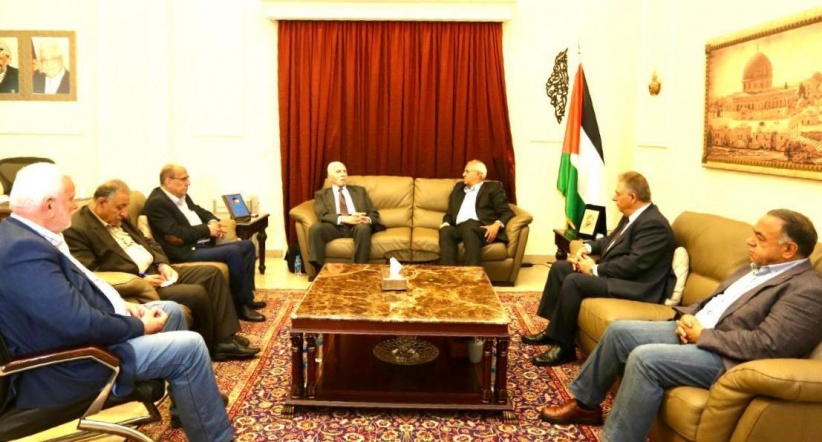 بيروت: الأحمد وناجي يبحثان الأوضاع السياسية في الأراضي الفلسطينية