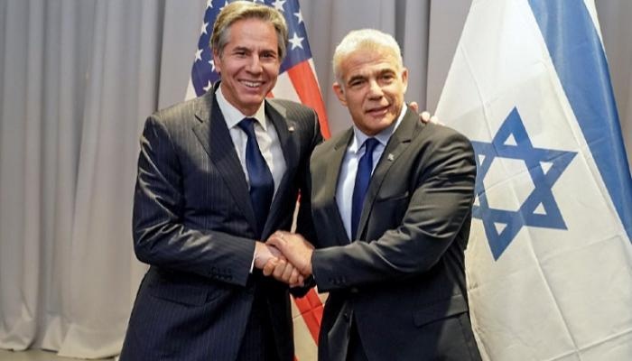  بلينكن يؤكد لـ&quot;لابيد&quot; التزام واشنطن بمواجهة تهديدات إيران
