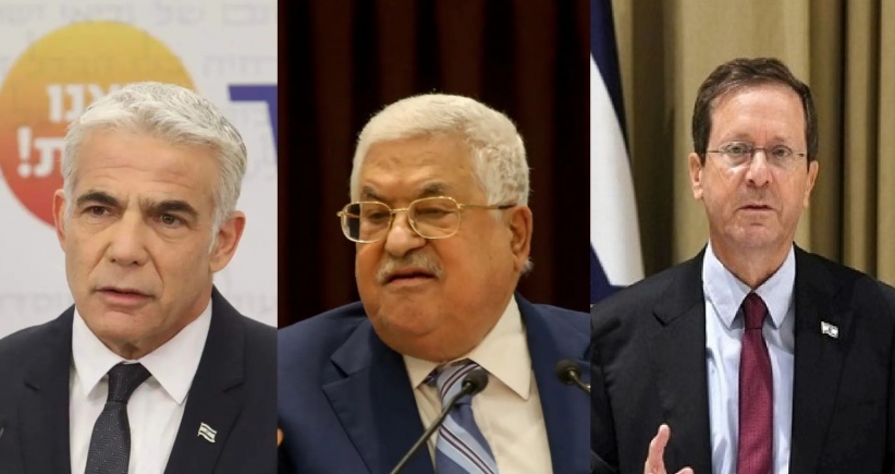 لابيد وهرتسوغ يهاتفان &quot;أبو مازن&quot;