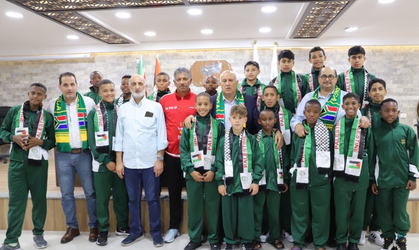 الرجوب مرحبا بالوفد الجنوب إفريقي: نستلهم منكم فكرة التحرر من الاحتلال