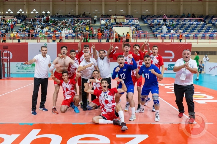 المنتخب الفلسطيني يفوز على الكويت في بطولة غرب آسيا للشباب لكرة الطائرة