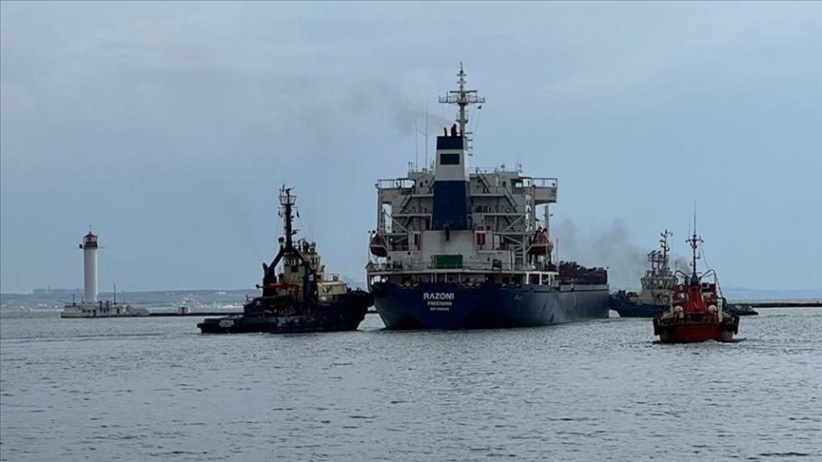  سفينة الحبوب الأوكرانية الأولى تصل إسطنبول الثلاثاء