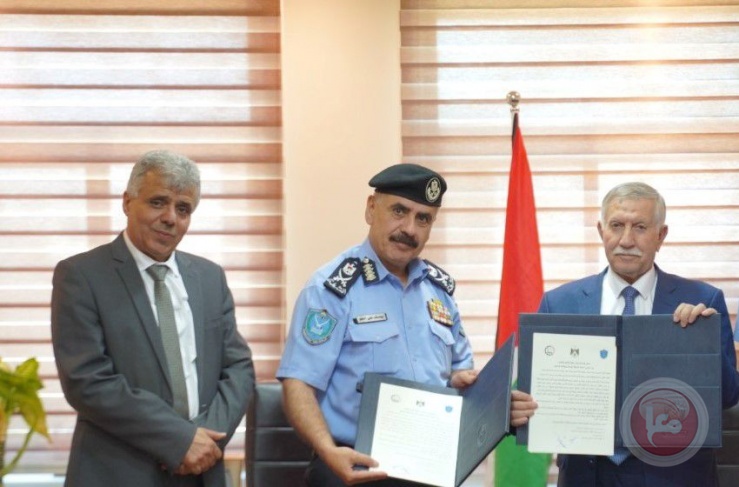 جامعة بوليتكنك فلسطين والشرطة توقعان اتفاقية تعاون مُشترك