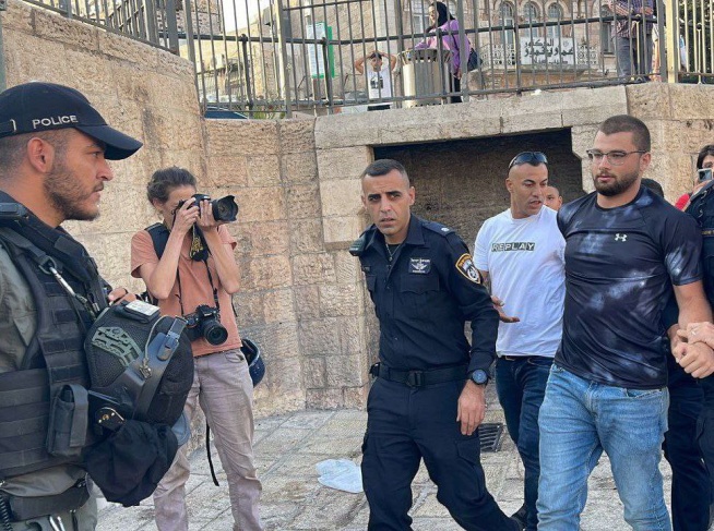 اعتقال شاب هتف لغزة في القدس