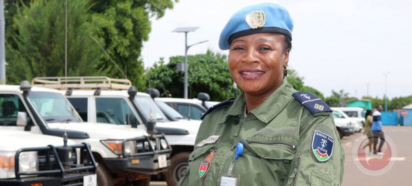 ضابطة من بوركينا فاسو تفوز بجائزة أفضل شرطية أممية لعام 2022