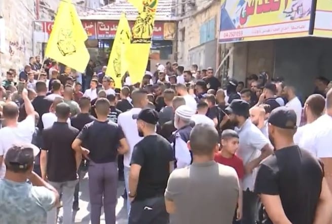 جنين تشيّع جثمان الشهيد محمد سباعنة