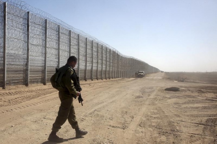 The occupation army: We took complete control of the border fence