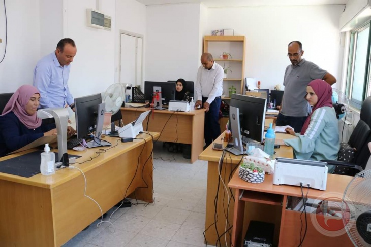 سلطة الأراضي تفتتح مشروع أرشفة معاملات الأراضي الخاصة بالإدارة العامة للتسجيل