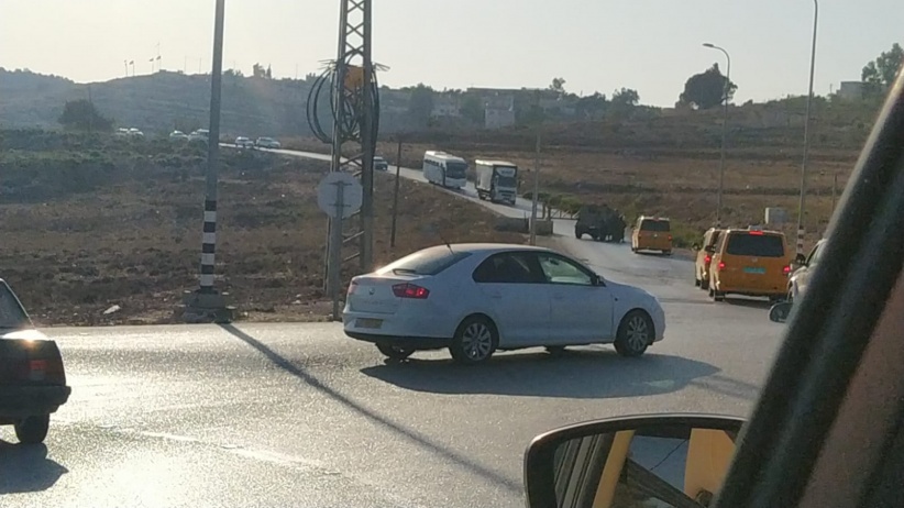 الاحتلال يغلق مدخل النبي صالح وقرى بنى زيد الغربية