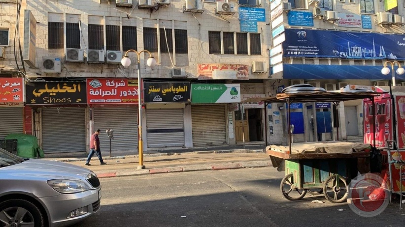 اضراب شامل يعم جنين حدادا على روح الشهيد ابو جلدة