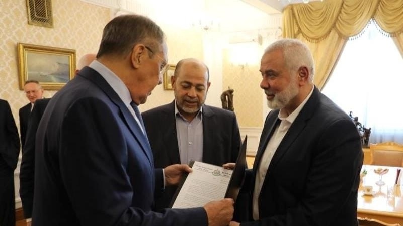 &quot;هنية&quot; يلتقي بمسؤولين روس في موسكو