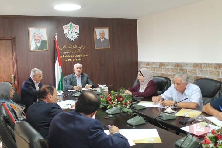 عباس زكي يترأس اجتماع مشترك للجنة ومجلس العلاقات العربية والصين الشعبية