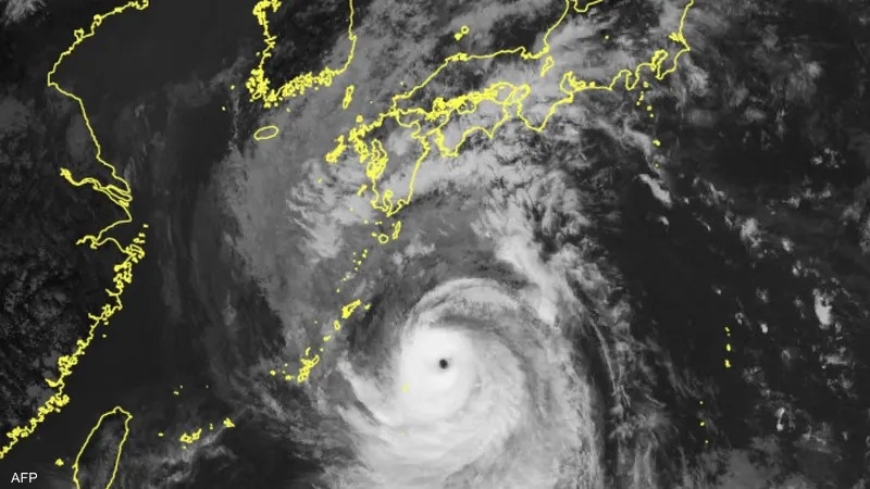 اليابان على موعد مع إعصار &quot;خطير جدا&quot;