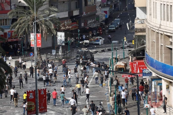بيان للمؤسسة الامنية- تجدد الاشتباكات في نابلس