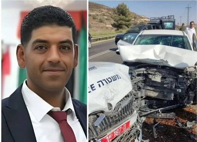 الأستاذ محمد أبو كافية الشهيد الذي سقط قرب نابلس