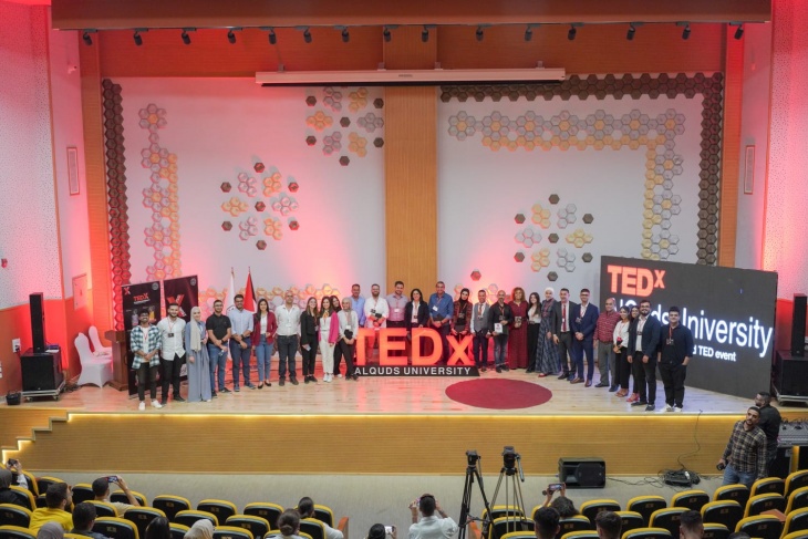 قصص ملهمة وتجارب مشرفة: طلبة جامعة القدس ينظمون مؤتمر TEDx الرابع