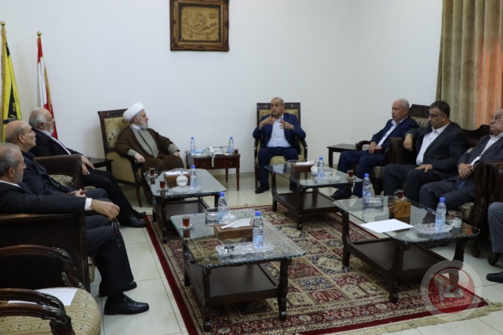 نائب الأمين العام لحزب الله يستقبل وفدًا قياديًّا من الجبهة الشعبية لتحرير فلسطين