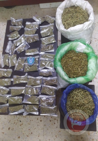 الشرطة تضبط 5 كغم من المخدرات في يطا