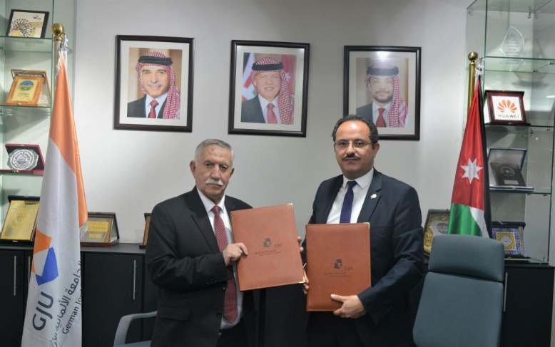 &quot;بوليتكنك فلسطين&quot; توقع مذكرة تعاون مع الجامعة الألمانية الأردنية