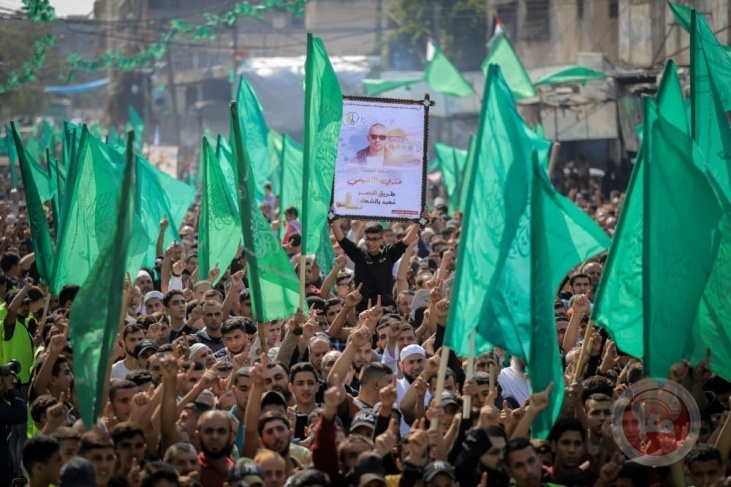 وقفة جماهيرية لحماس في غزة نصرة للقدس والأقصى
