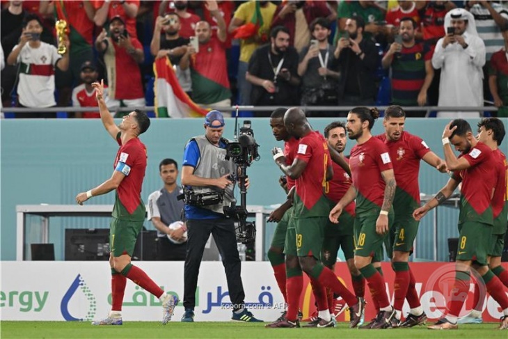 البرتغال تهزم غانا بثلاثية مثيرة