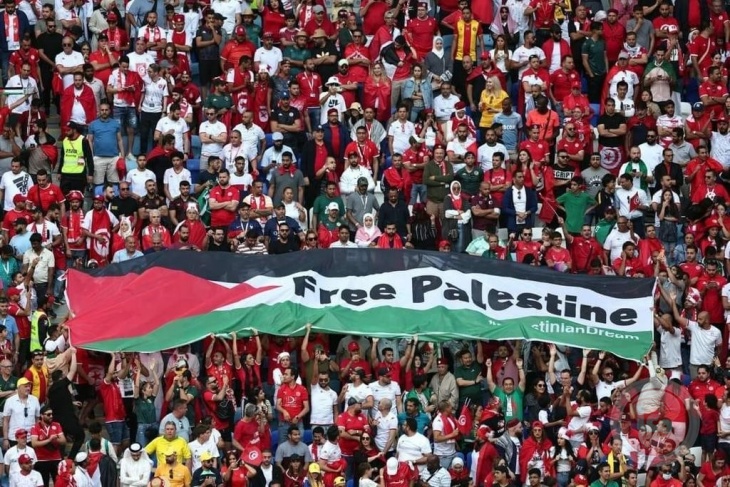 القانوع يشيد بالتضامن الواسع مع القضية الفلسطينية في مونديال قطر 2022