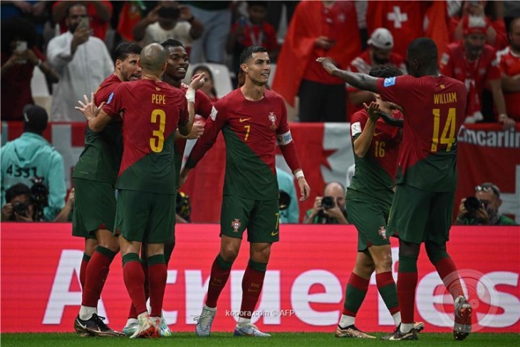 البرتغال تكتسح سويسرا بسداسية وتصطدم بالمغرب في ربع النهائي