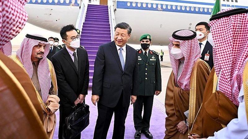 أول تعليق أمريكي على زيارة الرئيس الصيني للسعودية