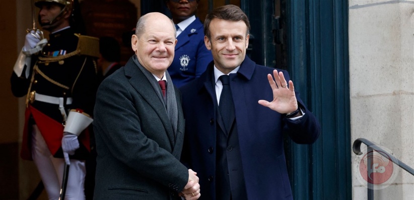 ألمانيا وفرنسا تتعهدان بتعزيز الدعم العسكري لأوكرانيا