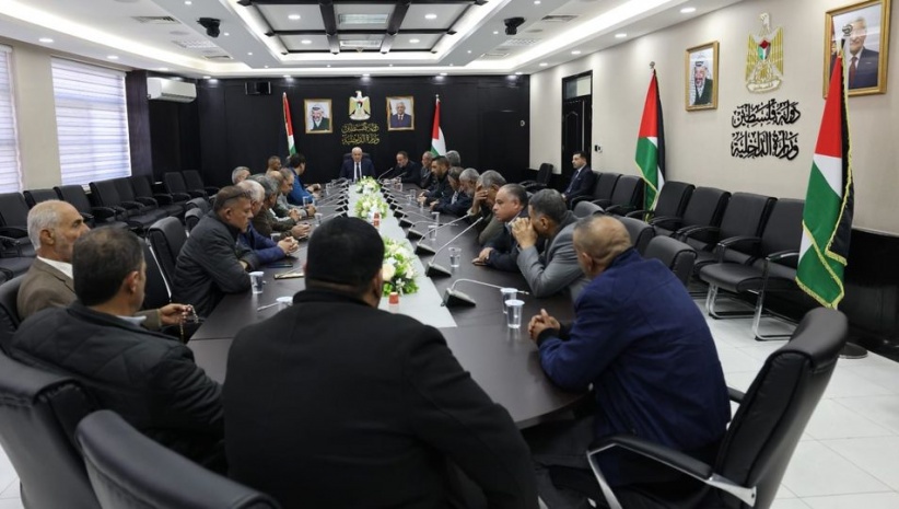 وزير الداخلية يستقبل لجنة الإصلاح التنظيمية بمحافظة جنين