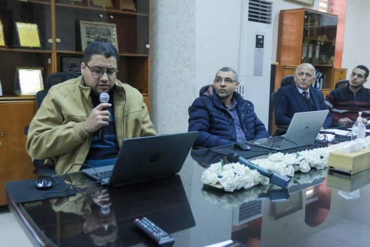 بلدية غزة تطلع بلدية دورا على تجربتها في منظومة المعلومات والشكاوى