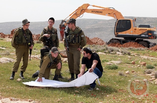 The occupation seizes 2,640 dunams east of Jerusalem