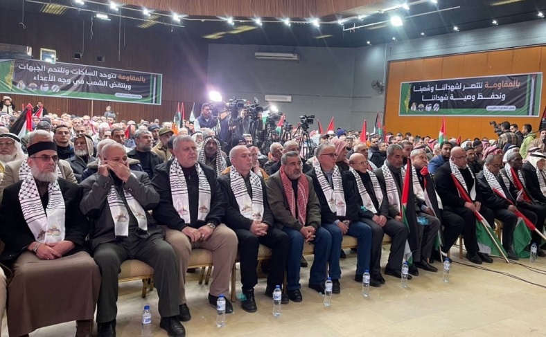 خلال مؤتمر: العاروري يدعو إلى تصعيد المقاومة بكل الوسائل 