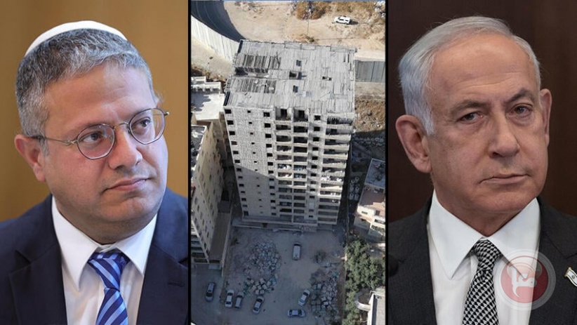 مواجهة بين نتنياهو وبن غفير على خلفية رفض هدم بنايات في القدس 