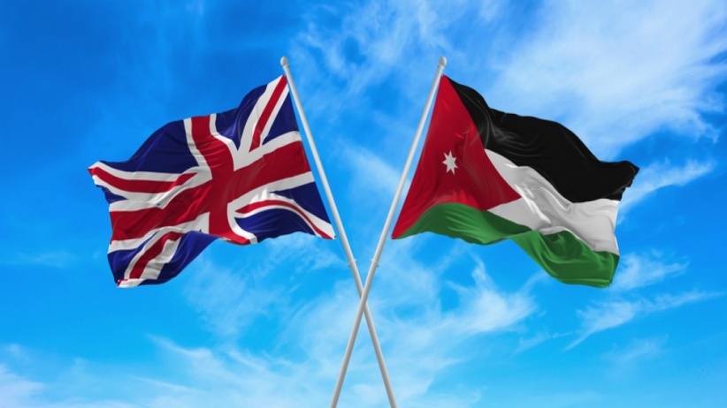 الأردن يبحث مع بريطانيا تطورات القضية الفلسطينية
