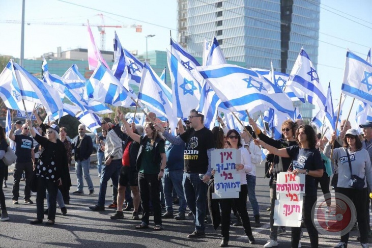 اضراب شامل في اسرائيل.. بيان لنتنياهو لإعلان وقف التعديلات القضائية