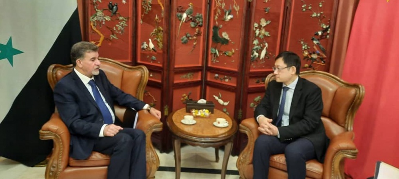 السفير عبد الهادي يطلع سفير جمهورية الصين على آخر مستجدات القضية
